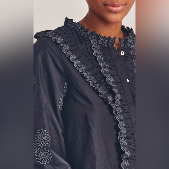 loveshackfancy bloomfield blouse - Picture 6 of 9